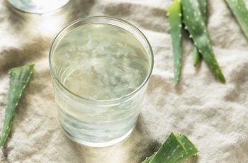 What is the purpose of aloe vera-infused drinking water?